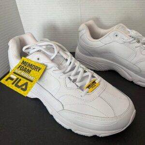 Fila Men's Memory Workshift Slip Resistant Court Shoe Medium Width - Size 13